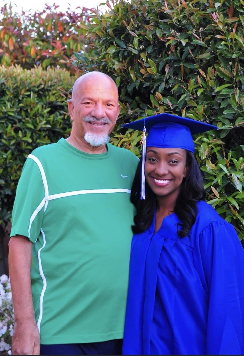 Christopher and Kayla Simon at Graduation